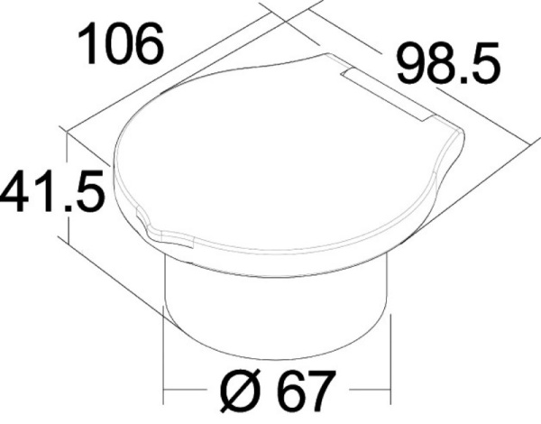 Elegant Schlauch 4m Vertikal - Zusatzbild 2