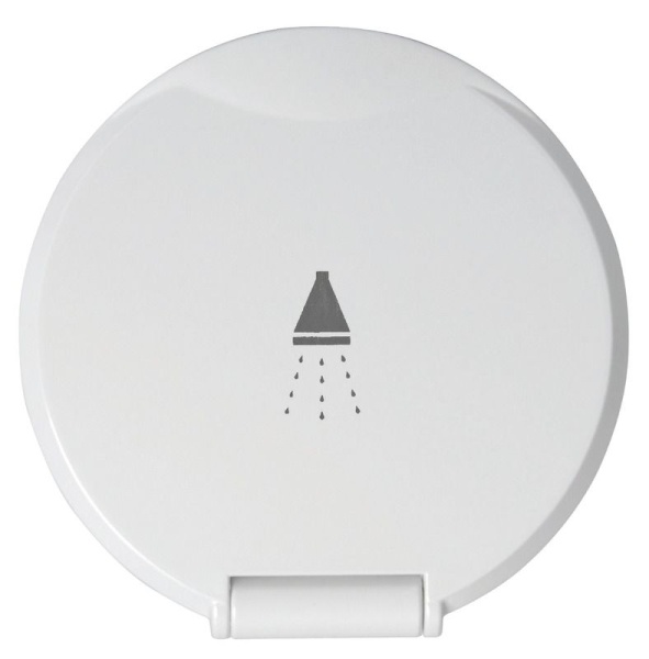 Evo weiß 2,5mm PVC-Schlauch Vertikal