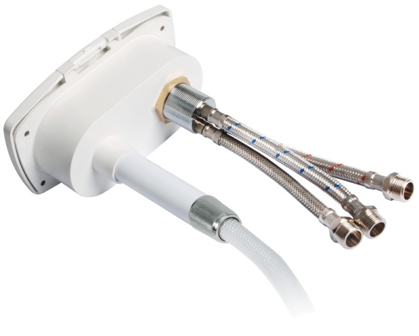 Duschbox PVC-Schlauch 2,5m