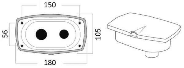 Duschbox PVC-Schlauch 2,5mm