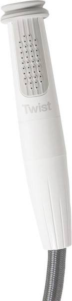 Integrierte Dusche WHALE Twist Mk2, 190 × 57 mm, Weiß