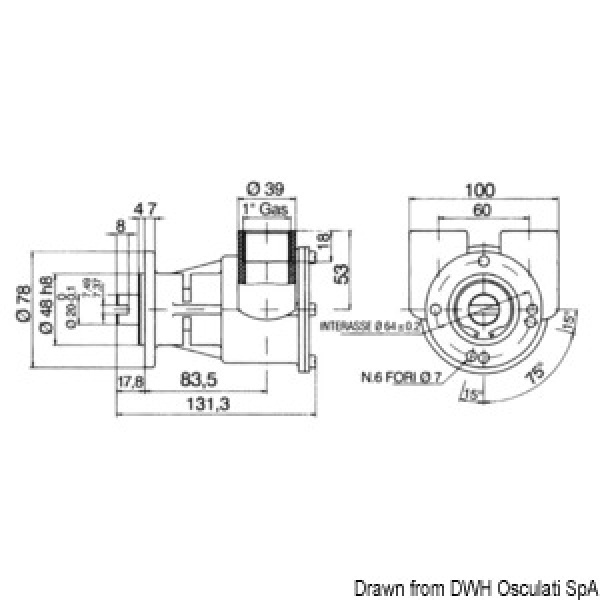 NAUCO FPR046, 1"-Anschlüsse - Zusatzbild 1