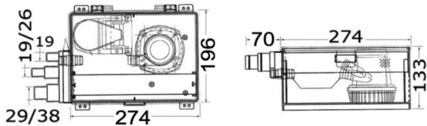 Brauchwassersamelbecken