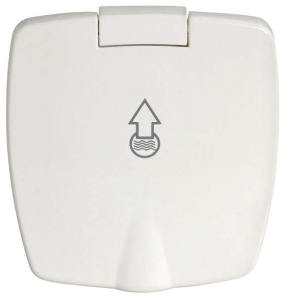 Wasseranschluss New Edge für Decksreinigung weiß - Zusatzbild 1