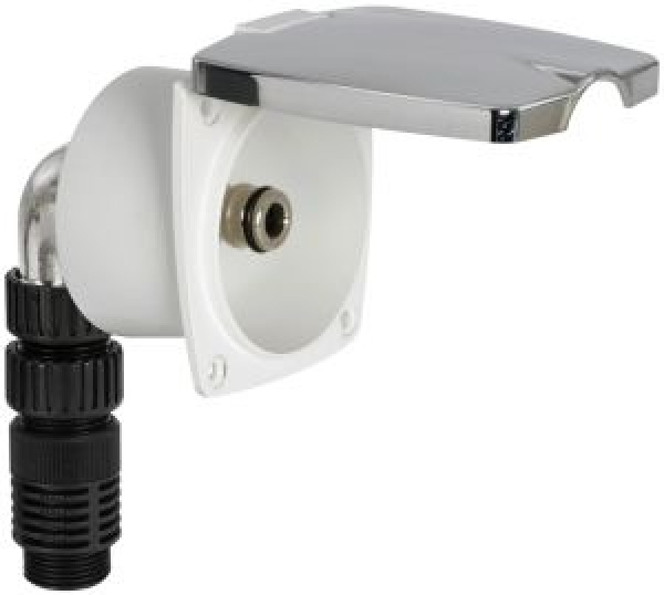 Einbau-Wasseranschluss New Edge verchromt