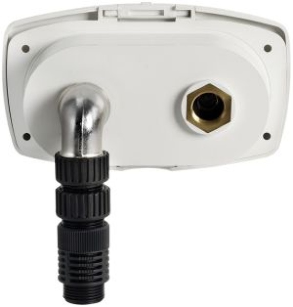 Wasseranschlüsse New Edge, Ein- und Auslass - Einbaumodell weiß