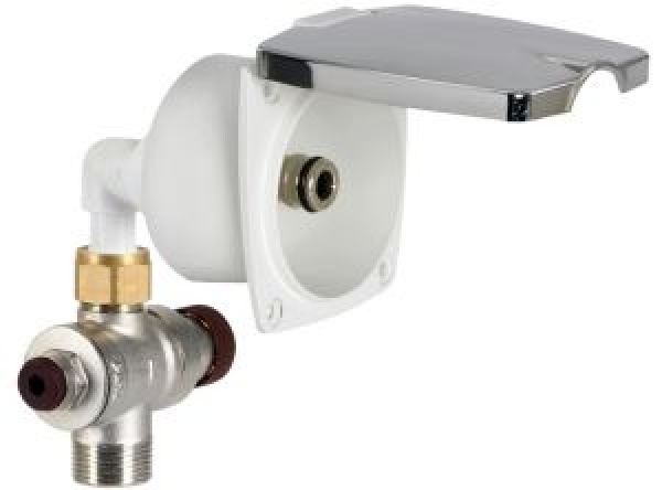 Heavy Duty New Edge - Einbau-Süßwassereinlass, Edelstahl