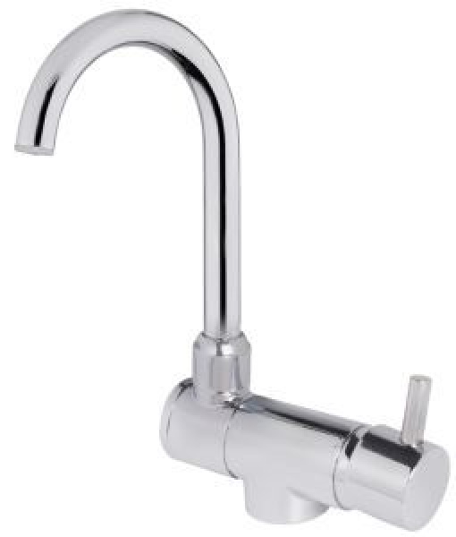 Slim Wassermischbatterie Warm- u. Kaltwasser