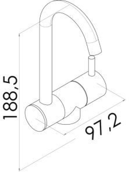 Wasserhahn Serie Slim