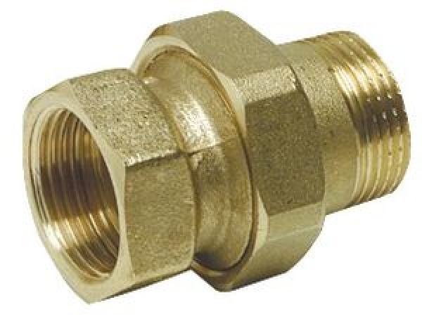 Gerades Anschlssstück, 3teilig 1"1/2