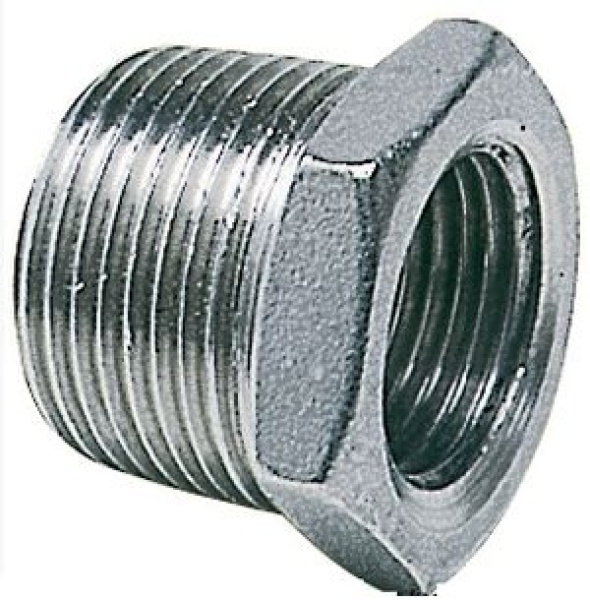Reduzierstück Innen/Außen 2" x 1"1/2