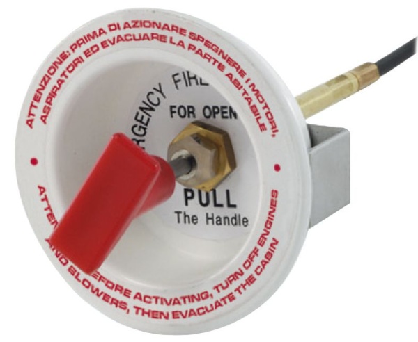 Einbaugehäuse FIRE EXTINGUISHER