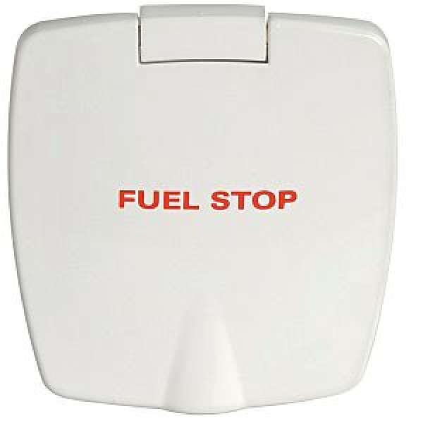New Edge ABS-Gehäuse m. Beschriftung FUEL STOP