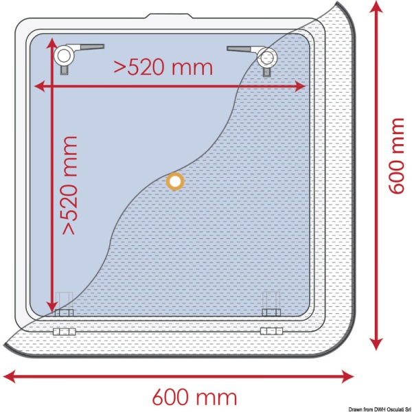 Mückennetz 600 x 600 mm - Zusatzbild 1
