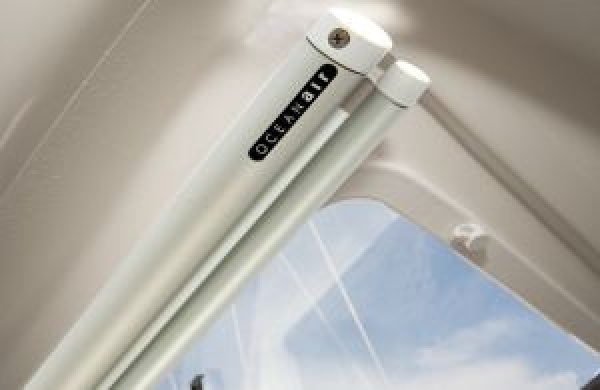 Oceanair Rolljalousie 460 x 320 mm Rollogehäuse, weiß