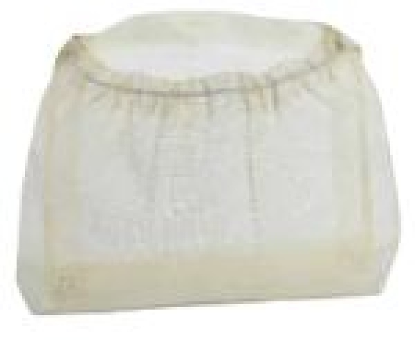 Seitentasche aus Segeltuch, weiß 300 x 520 mm