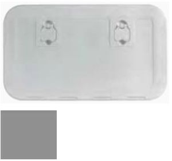 Bündige grau 600 x 350 mm