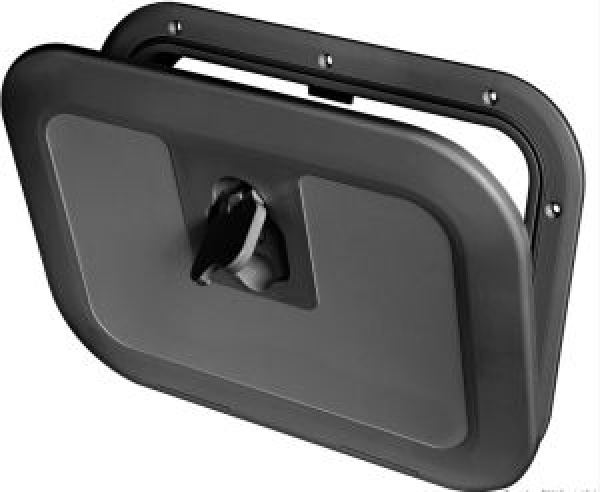 Bündige schwarz 375 x 375 mm