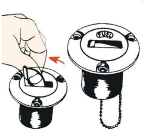 verchromt Neutral 38 mm