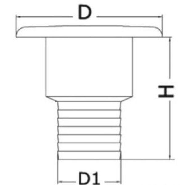 verchromt gerade DIESEL 50mm - Zusatzbild 1