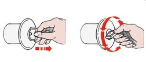 DIESEL gerader verchr.50 mm