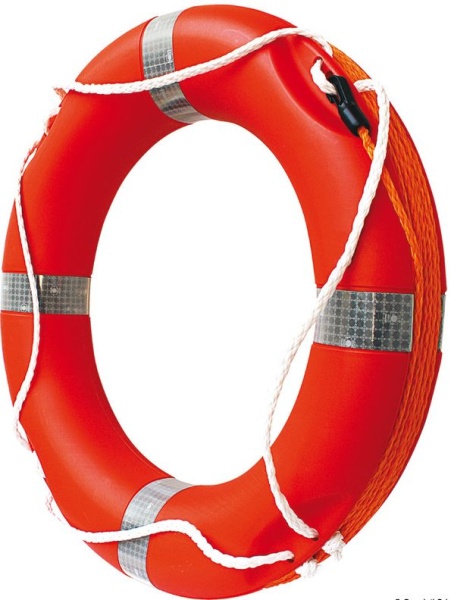 MED-zugelassener Rettungsring Capri Ø42x65,2