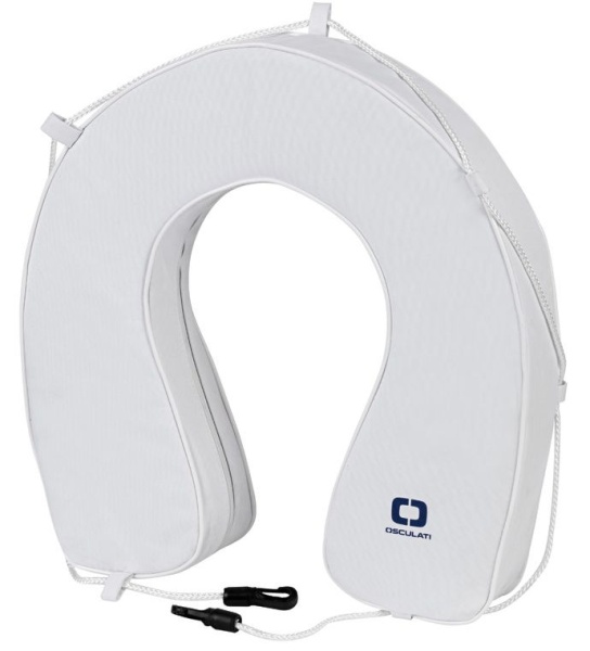 Weicher Hufeisen-Rettungsring PVC Ø 55cm , weiß