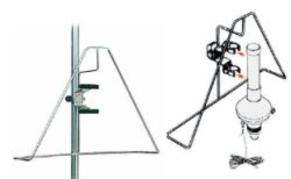 Halterung für Hufeisen-Rettungsringe f. 22.416.xx