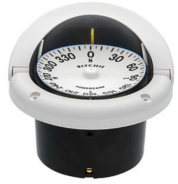 RITCHIE Einbau-Kompass Helmsman 3"3/4 weiß/weiß