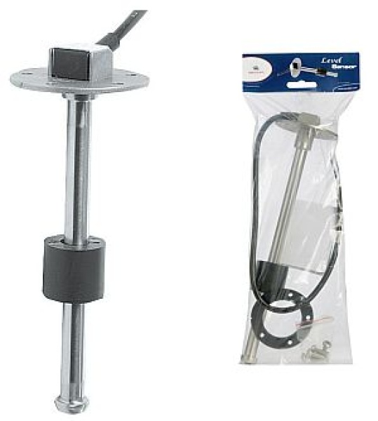 Vertik. Standsanzeiger VA-Stahl 316 10/180 20 cm