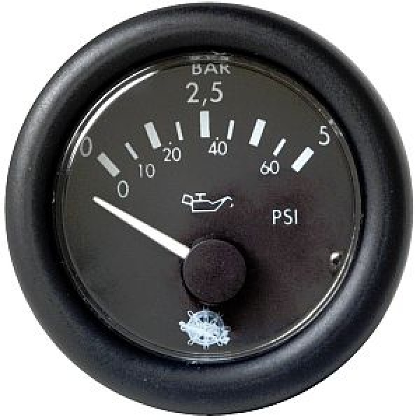 Guardian Öldruckanzeige 0-10 bar schwarz 12 V