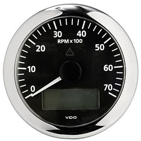 Drehzahlmesser 7000 U/min schwarz