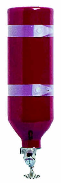 Pulverfeuerlöscher-Spray, zylinderförmig 1 kg