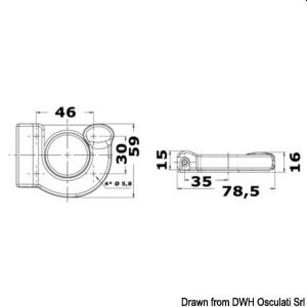 Halterung f. Bootshaken