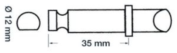 Dolle Ø:12mm, f.Zodiac Schlauchboot