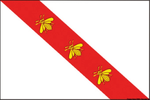Flagge Elba 30 x 45 cm