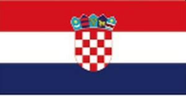 Flagge Kroatien 30 x 45 cm