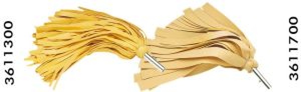 Wischmop Schnappverschluss aus Kunstwildleder