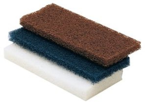Starke Schleifpads, braun (paarweise)