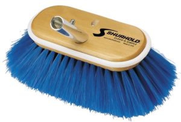 Büste 6" weiche Borsten, blau