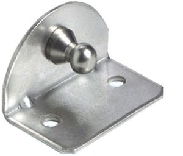 90° Platte Ø-10mm-Kugel, innen