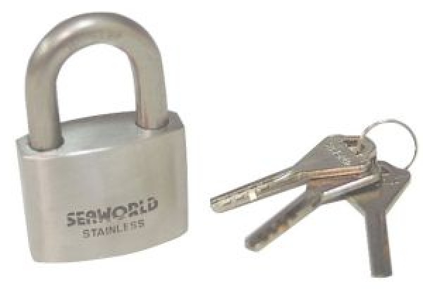 Vorhängeschloß, schwere Ausführung AISI316 50 mm