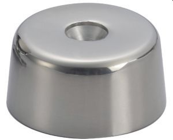 Schwenkbare magnetische Türstopper mit Schließblech (außen)