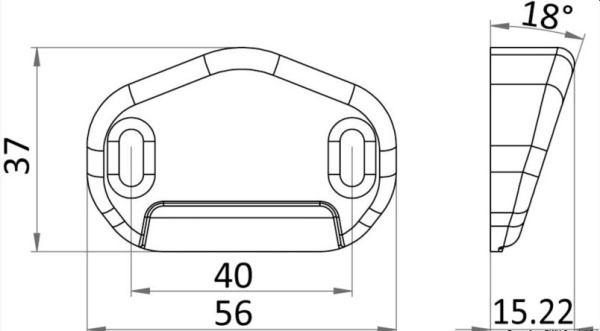 Magnetischer Türstopper