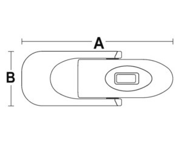 Verschluss f. Backskisten aus Technopolymer