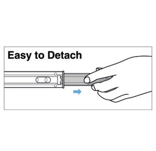 Soft-close Schienen f.Schubladen 404-400mm