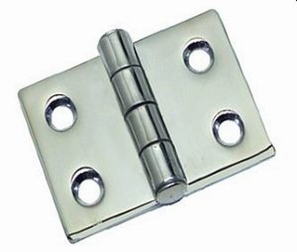 Scharnier, herausragender 5mm AISI316 50x50 mm