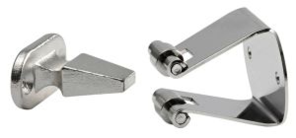 VA-Stahl Türstopper 37x29 mm