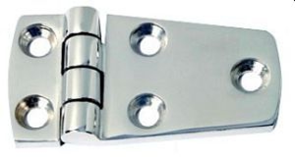 AISI316 herausragende Scharnier, hochglanz.74x39mm