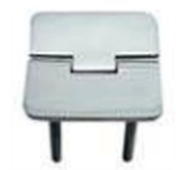 Scharnier A 95° AISI316 66x66 mm